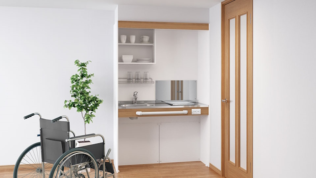 車椅子利用者のための使いやすい優しいキッチン施工3選