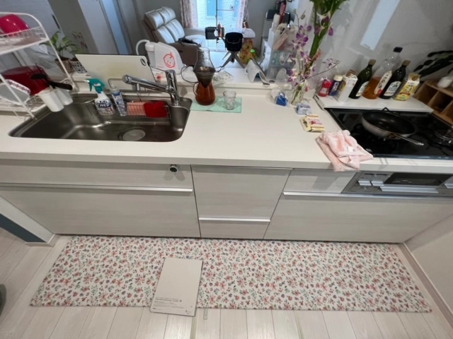 沖縄市比屋根Y様邸食洗機取り付け