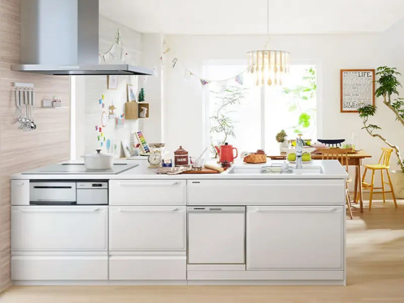 沖縄の住宅に設置可能 セミオーダーキッチン